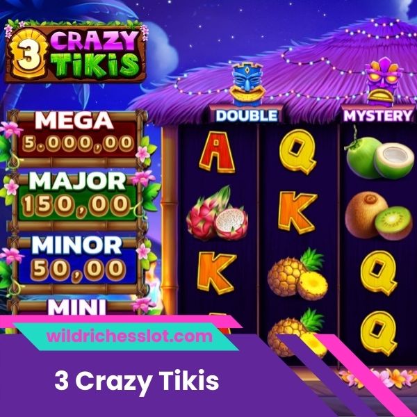 3 Crazy Tikis Slot İncelemesi ve Ücretsiz Demo